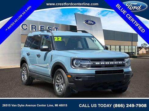 Certified 2022 Ford Bronco Sport Big Bend w/ Convenience Package AWD/4WD image 1