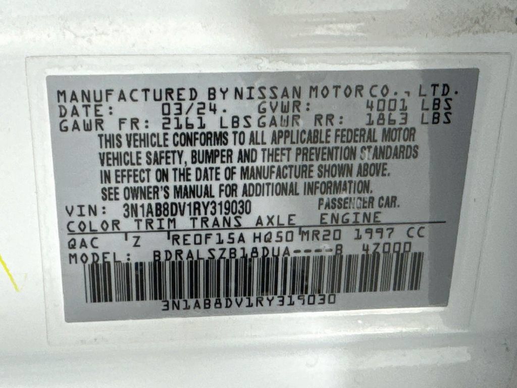 Used 2024 Nissan Sentra SR w/ SR Premium Package FWD image 44