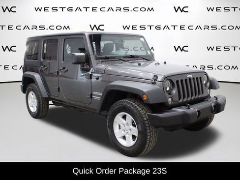 Used 2017 Jeep Wrangler Unlimited Sport w/ Quick Order Package 23S image 2
