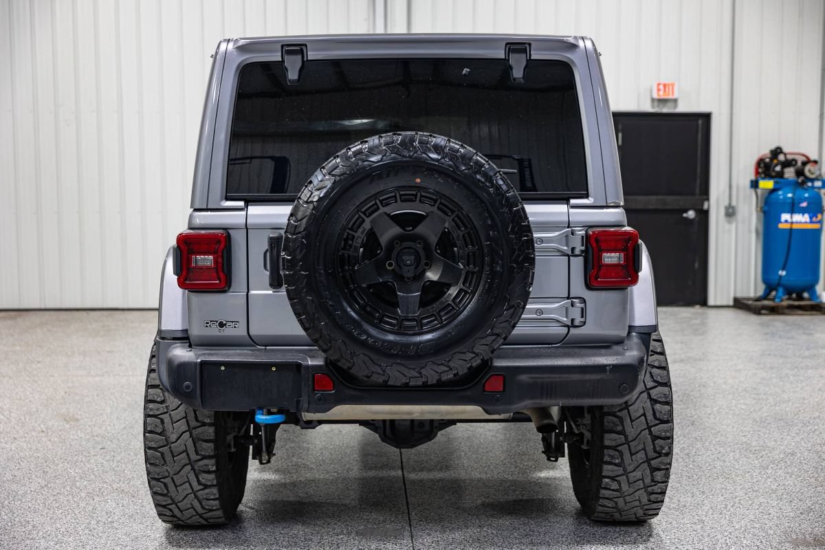 Used 2021 Jeep Wrangler Unlimited Rubicon 4xe w/ Steel Bumper Group AWD/4WD image 4