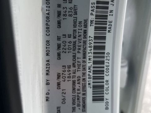Used 2021 MAZDA MAZDA3 s image 18