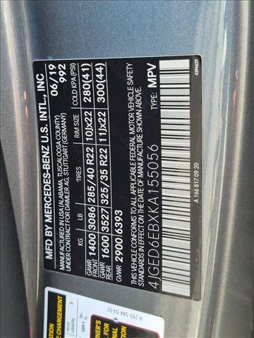 Certified 2019 Mercedes-Benz GLE 43 AMG 4MATIC Coupe image 25