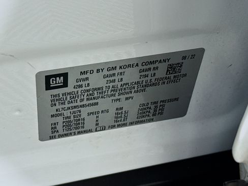 Used 2022 Chevrolet Trax LS w/ Tint and Cruise Package FWD image 38