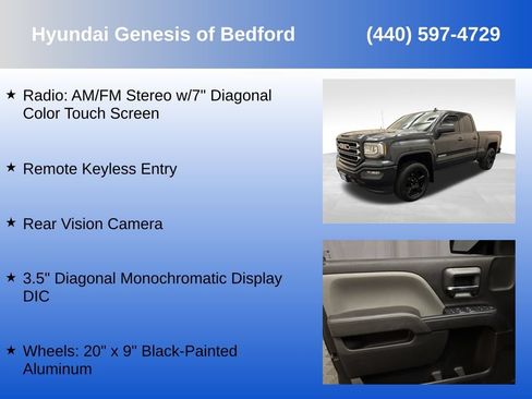 Used 2017 GMC Sierra 1500 4x4 Double Cab w/ Elevation Edition image 27
