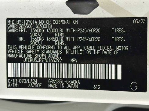 Certified 2023 Toyota 4Runner Limited AWD/4WD image 32