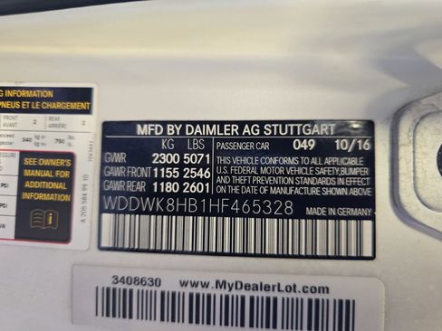 Certified 2017 Mercedes-Benz C 63 AMG S w/ Edition 1 (Discontinued) image 38