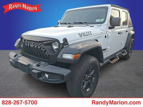 Used 2021 Jeep Wrangler Unlimited Sport AWD/4WD image 1