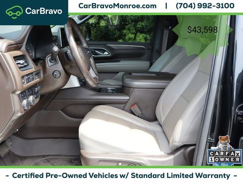 Certified 2021 Chevrolet Tahoe Z71 w/ Z71 Signature Package AWD/4WD image 14