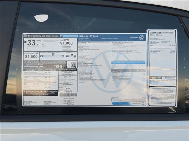Certified 2026 Volkswagen Jetta Sport FWD image 20