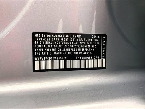 New 2026 Volkswagen GTI Autobahn FWD image 9