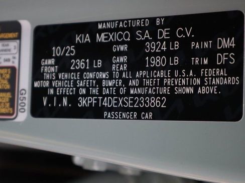 New 2025 Kia K4 LXS image 39