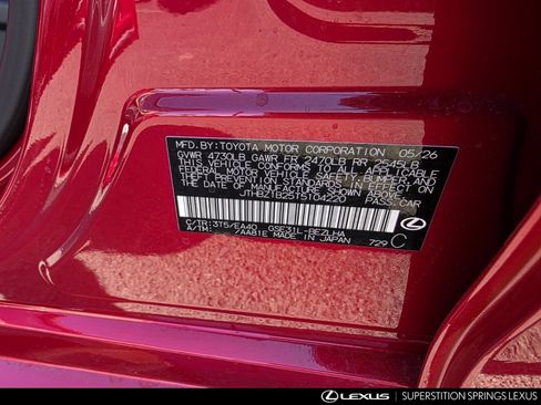 New 2026 Lexus IS 350 F Sport RWD image 26