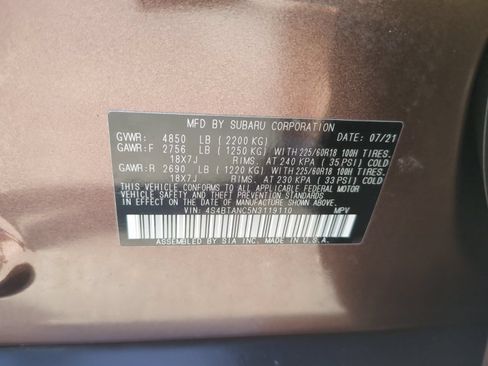 Used 2022 Subaru Outback Limited AWD/4WD image 22
