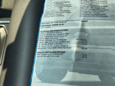 Used 2025 Ford F150 Lightning XLT image 38