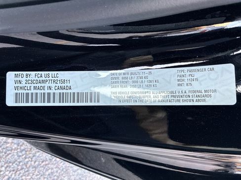 Used 2026 Dodge Charger Scat Pack w/ Blacktop Package AWD/4WD image 29