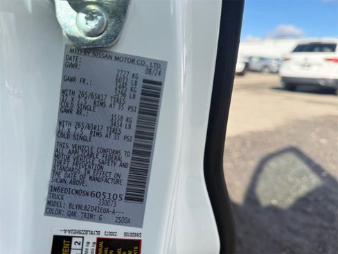 Certified 2025 Nissan Frontier SV image 24