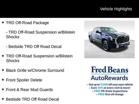 Used 2023 Toyota Tundra SR5 w/ TRD Off-Road Package AWD/4WD image 10