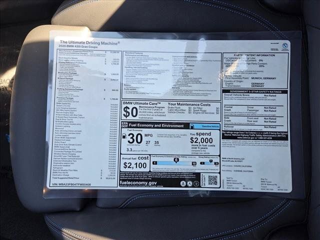 New 2026 BMW 430i w/ M Sport Package RWD image 17
