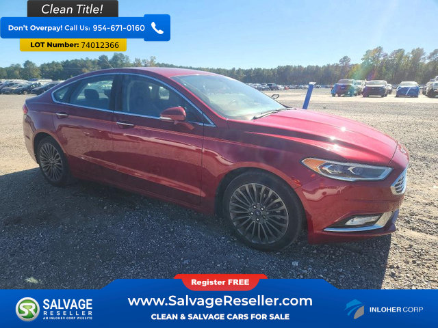 Used 2017 Ford Fusion SE w/ Fusion SE Technology Package FWD image 5