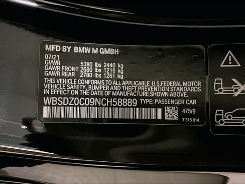 Used 2022 BMW M8 Competition AWD/4WD image 62