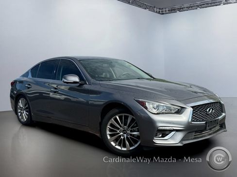 Used 2023 INFINITI Q50 Luxe w/ Cargo Package RWD image 2
