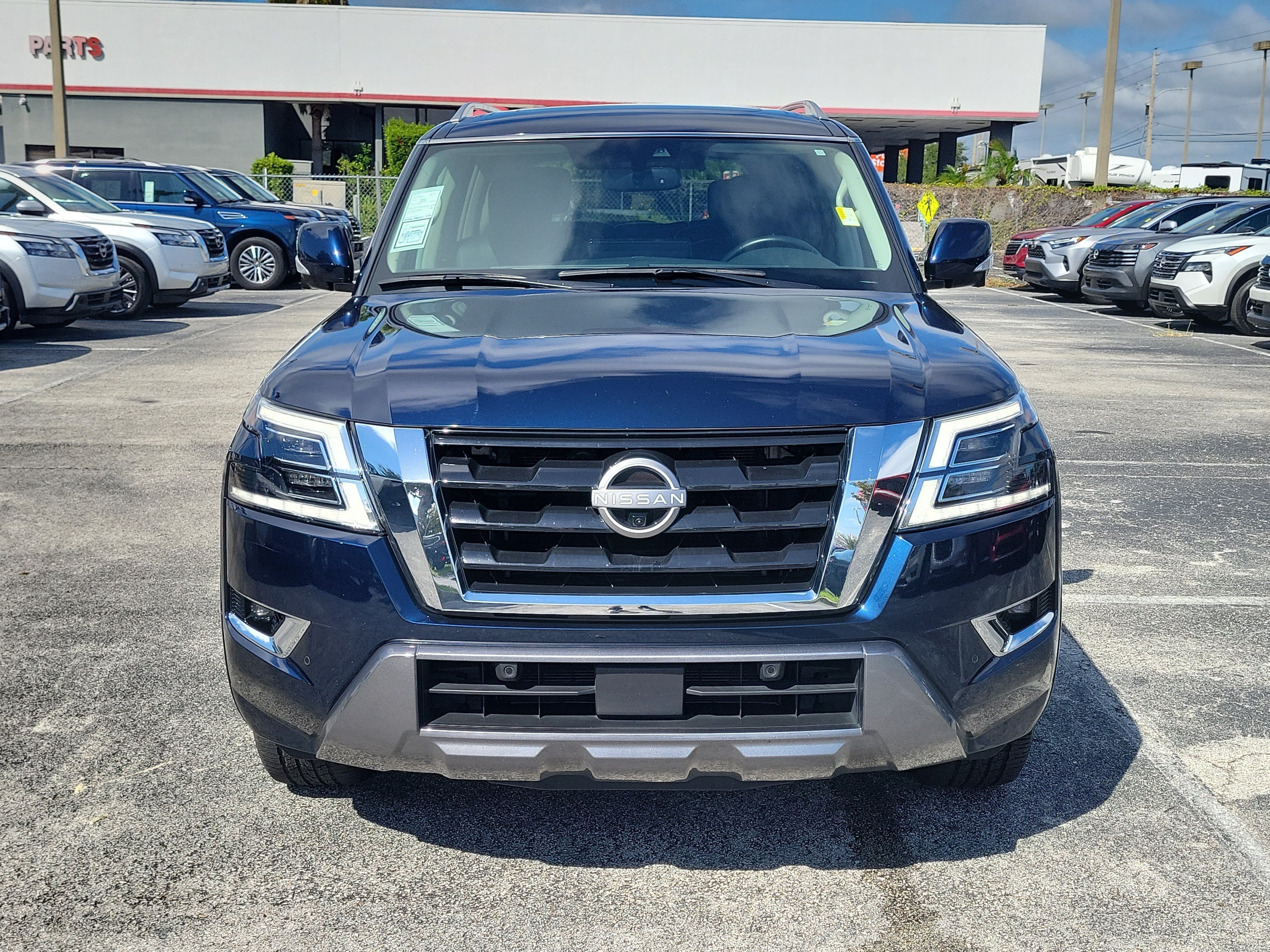 Certified 2024 Nissan Armada SL w/ Captain's Chairs Package RWD image 2