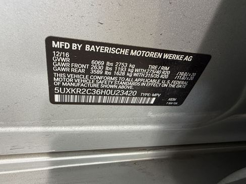 Used 2017 BMW X5 sDrive35i RWD image 12