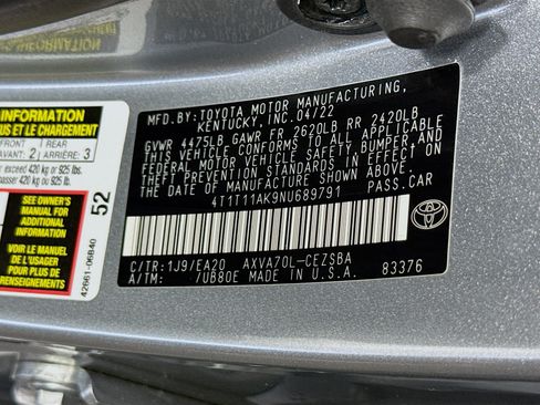 Used 2022 Toyota Camry SE w/ Convenience Package FWD image 40