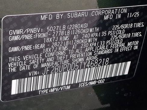 New 2026 Subaru Outback Limited image 10