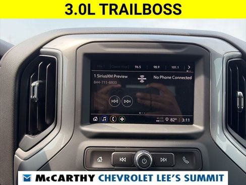 Certified 2024 Chevrolet Silverado 1500 Custom Trail Boss w/ LPO, Dark Essentials Package AWD/4WD image 6