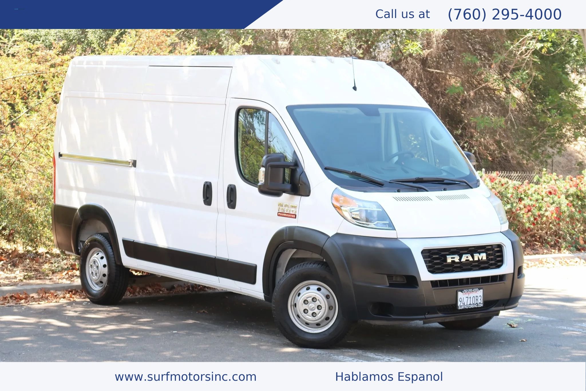 Used 2020 RAM ProMaster 1500 w/ Interior Convenience Group FWD image 1
