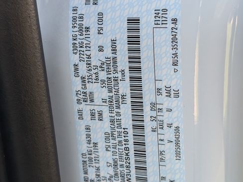 New 2025 Ford Transit 350 148 High Roof Extended AWD w/ Load Area Protection Package image 24