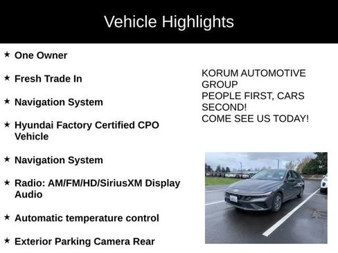 Certified 2024 Hyundai Elantra SEL image 4