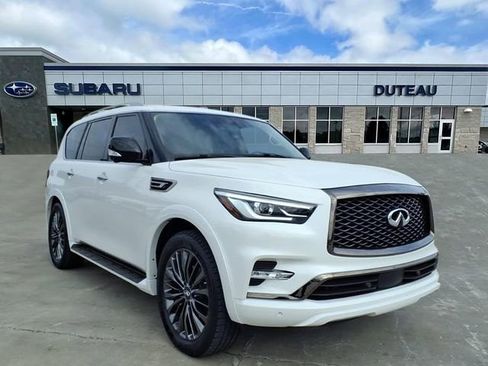 Used 2021 INFINITI QX80 Premium Select w/ Cargo Package AWD/4WD image 1