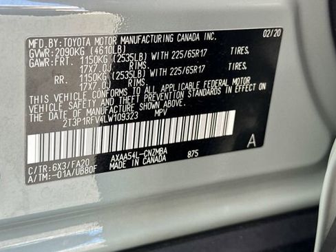 Used 2020 Toyota RAV4 XLE w/ XLE Grade Weather Package image 24