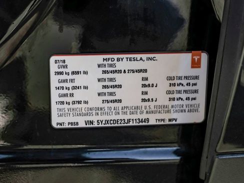 Used 2018 Tesla Model X 75D image 51