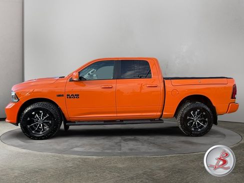 Used 2017 RAM 1500 Sport w/ Ignition Orange Sport Package image 4