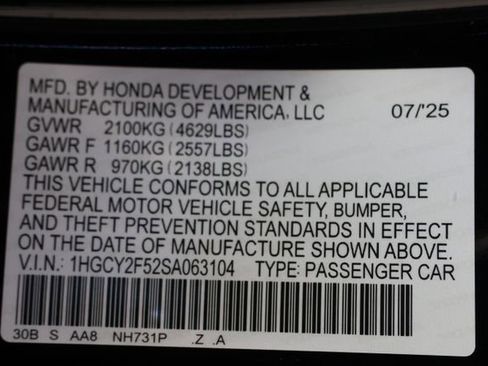 New 2025 Honda Accord Sport image 30