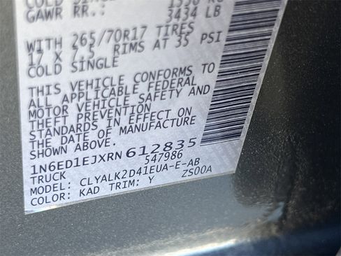 Certified 2024 Nissan Frontier Pro-X w/ Pro Premium Package image 14