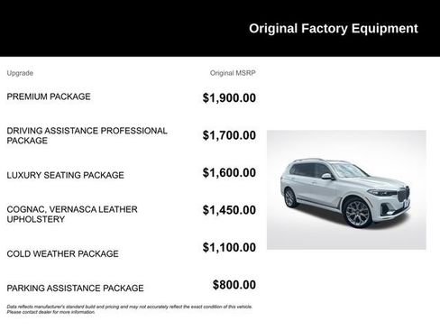 Used 2022 BMW X7 xDrive40i w/ Premium Package AWD/4WD image 9