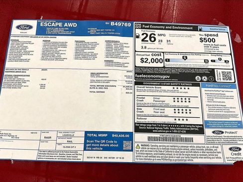 New 2025 Ford Escape ST-Line Elite image 33