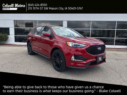 Used 2023 Ford Edge ST-Line w/ Class II Trailer Tow Package AWD/4WD image 1