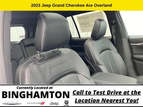 New 2023 Jeep Grand Cherokee Overland AWD/4WD image 28