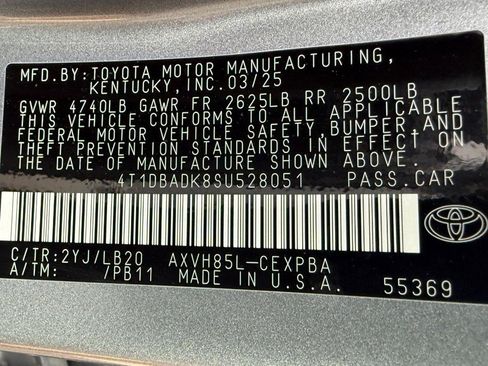 Certified 2025 Toyota Camry XSE w/ Premium Plus Package AWD/4WD image 25