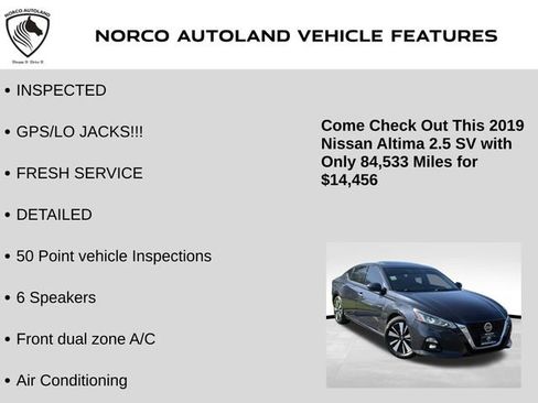Used 2019 Nissan Altima 2.5 SV image 7