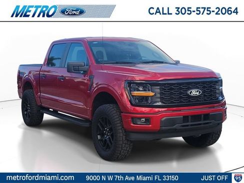Used 2024 Ford F150 STX w/ STX Black Appearance Package RWD image 1