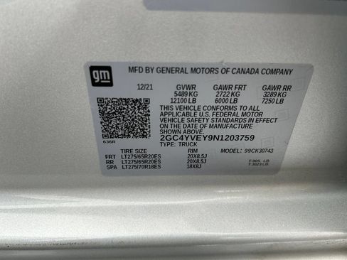 Used 2022 Chevrolet Silverado 3500 High Country AWD/4WD image 35