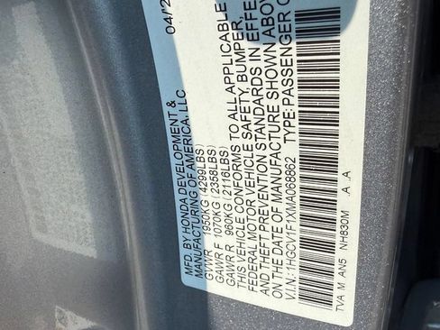 Used 2021 Honda Accord LX image 22