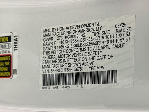 Used 2025 Honda Odyssey Sport-L image 12