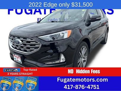 Certified 2022 Ford Edge Titanium w/ Class II Trailer Tow Package